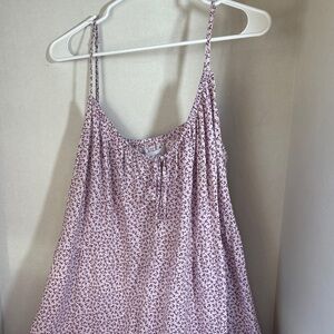 Old navy purple coral cami dress with pockets size extra large tall